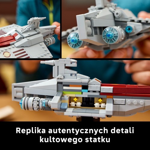 Star Wars™ Krążownik szturmowy typu Acclamator 75404 LEGO 1 sztuka