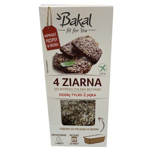 Mieszanka ziaren do wypieku chleba  Bakal 250 g