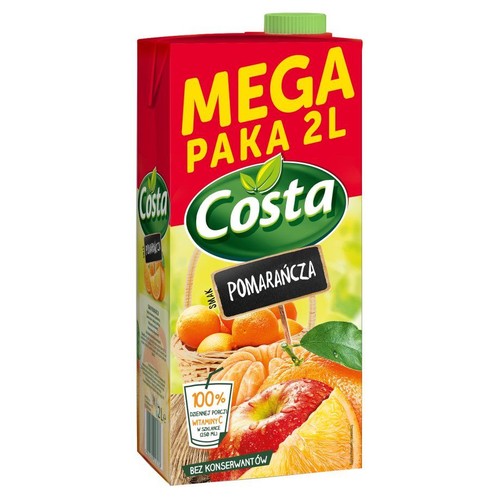 Napój pomarańcza Costa 1 l