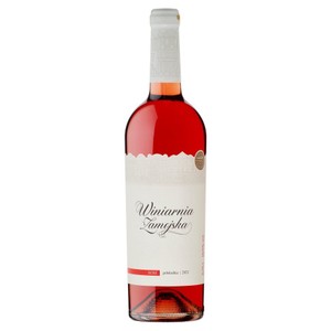 Wino gruszkowo-porzeczkowe różowe półsłodkie  Winiarnia Zamojska 750 ml