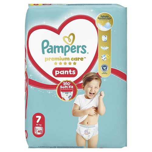 Pieluchomajtki Premium Care 7 15+ kg Pampers 36 sztuk