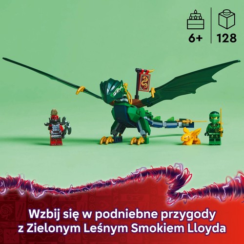 NINJAGO® Zielony leśny smok Lloyda 71829 LEGO 1 sztuka