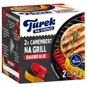 Camembert naturalny z posypką paprykową BBQ Turek 205 g