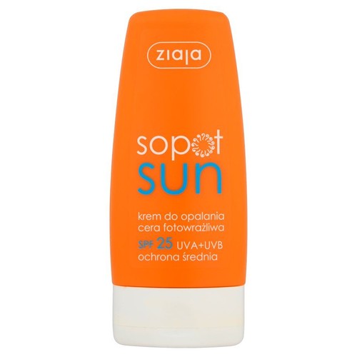 Krem do opalania SPF 25 ZIAJA 60 ml