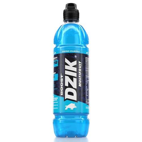 Napój izotoniczny VITAMIN BOOST ZERO o smaku wieloowocowym DZIK 750 ml