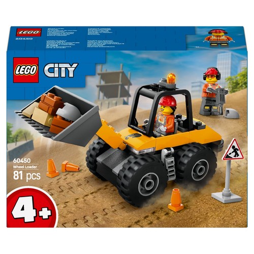 City Żółta ładowarka kołowa 60450 LEGO 1 sztuka