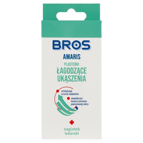 Amaris Plasterki łagodzące ukąszenia BROS 20 sztuk