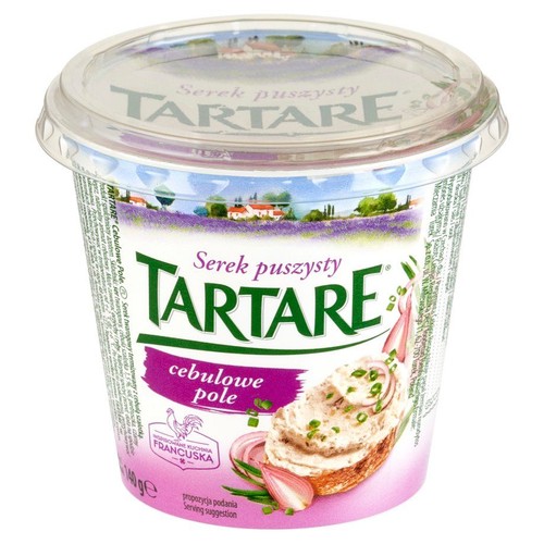 Serek puszysty Cebulowe Pole Tartare 140 g