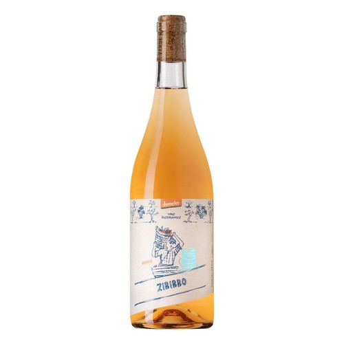 Wino włoskie pomarańczowe wytrawne Zibibbo alk. 13,0% obj. Brigata Verde Rame 750 ml
