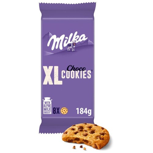 Ciastka z kawałkami czekolady Choco Cookies Milka 184 g