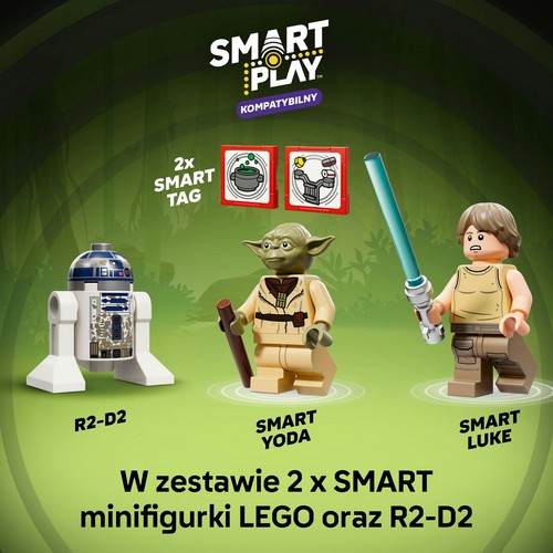 Star Wars™ SMART Play™: Chatka Yody i szkolenie Jedi 75422 LEGO 1 sztuka