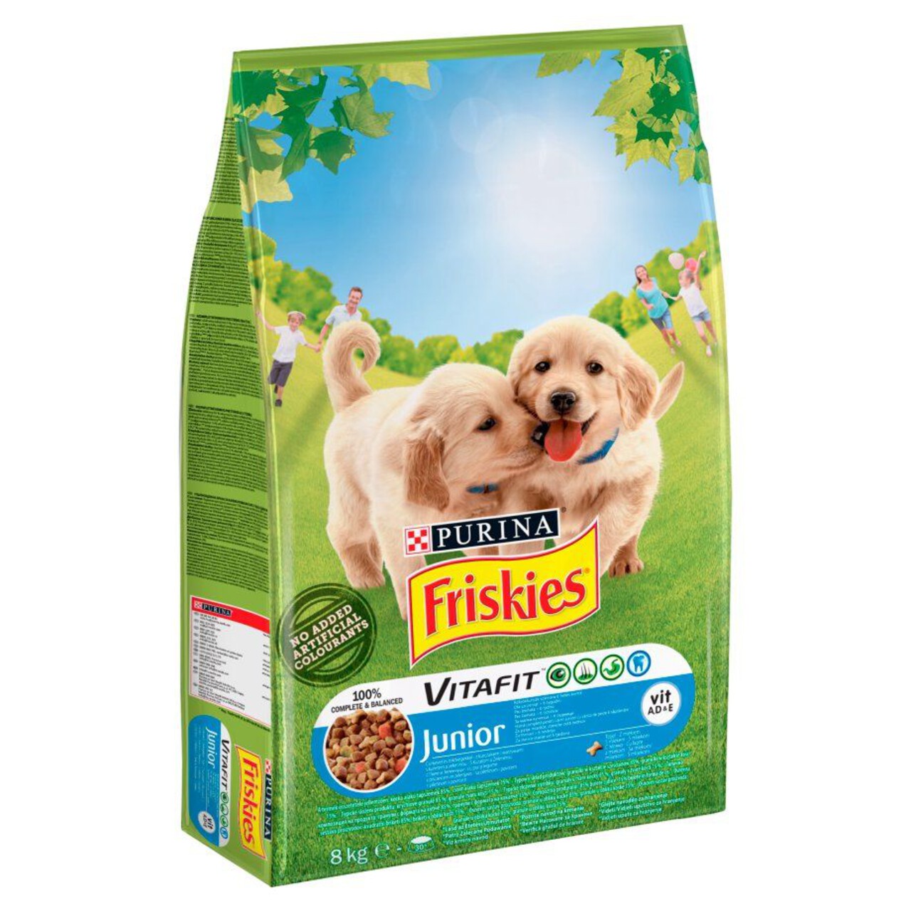 Pełnoporcjowa karma dla szczeniąt powyżej 6 tygodni Friskies 8 kg