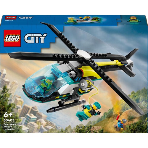 City Helikopter ratunkowy 60405 LEGO zestaw