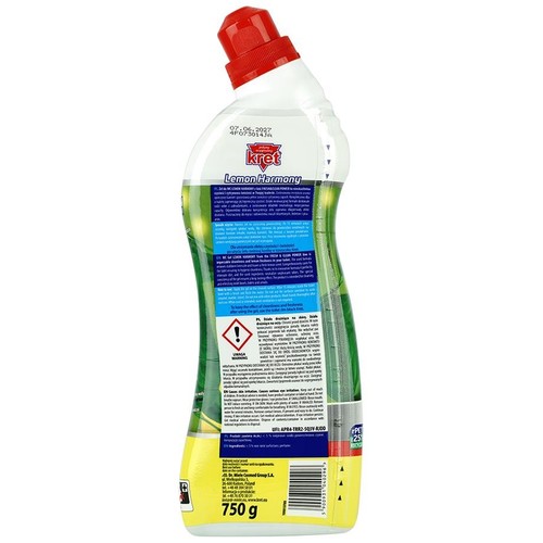 Żel do WC Lemon Harmony Kret 750 g