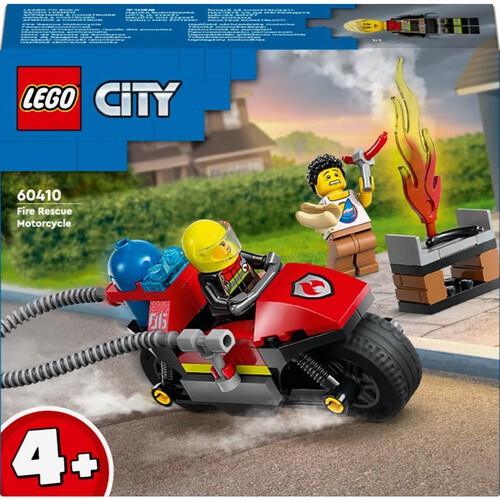 City Strażacki motocykl ratunkowy 60410 LEGO zestaw