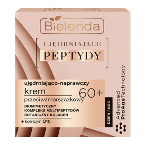 Ujędrniająco - naprawczy krem przeciwzmarszczkowy 60+ dzień i noc Bielenda  50 ml