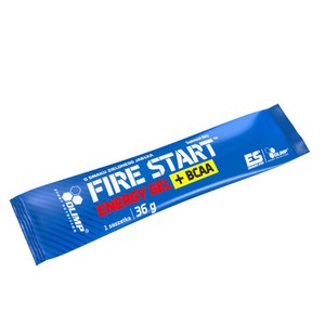 Fire Start Energy Gel + BCAA Stick zielone jabłko Nutrifarm 36 g