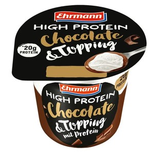 High Protein Pudding czekoladowy z dużą zawartością protein Ehrmann 200 g