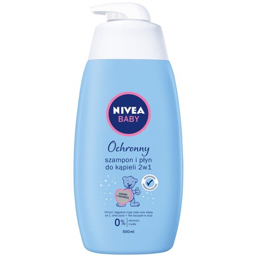 Ochronny szampon i płyn do kąpieli 2w1 NIVEA 500 ml