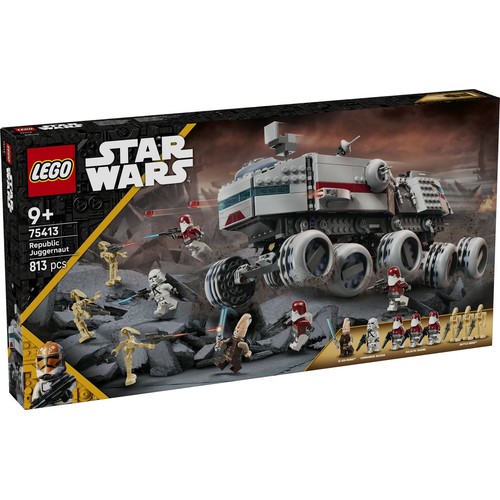 Star Wars: Wojny klonów Czołg Republiki Juggernaut 75413 LEGO 1 sztuka