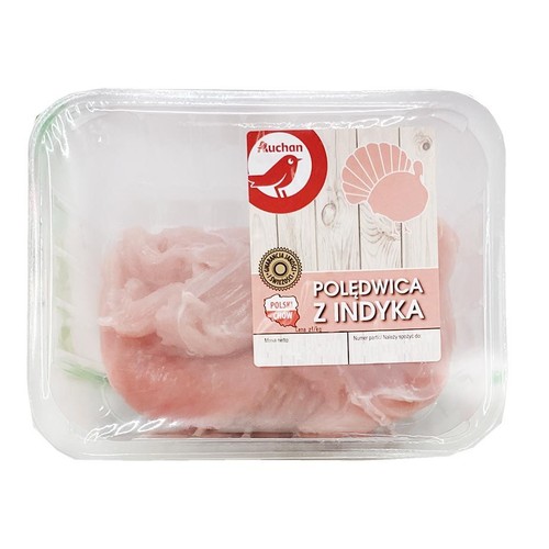 Polędwica z indyka Auchan na wagę ok. 580g