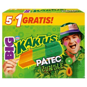 Lody Big Patec Jungle Kaktus 6 x 75 ml