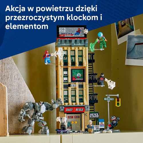 Marvel Spider-Man kontra Mysterio: Daily Bugle 76342 LEGO 1 sztuka