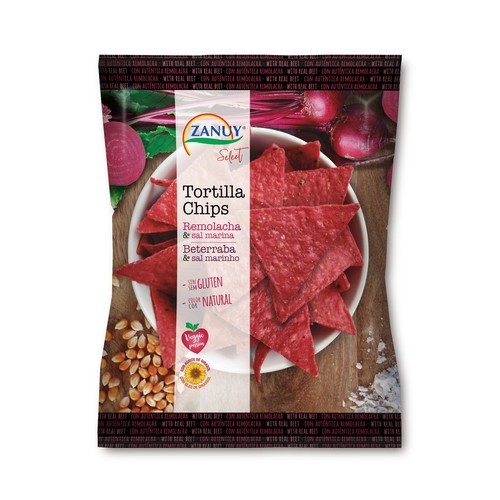Tortilla Chips z burakiem bezglutenowe ZANUY 130 g