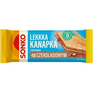 Lekka kanapka z nadzieniem czekoladowym Sonko 30 g