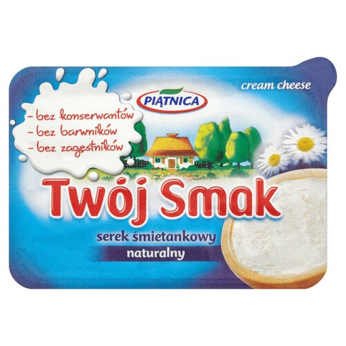 Twój Smak serek naturalny Piątnica 200 g