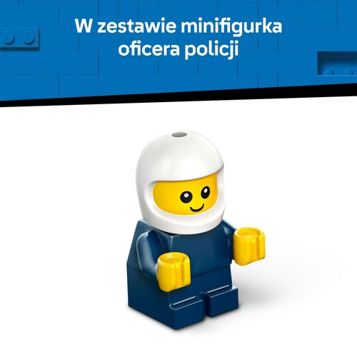 City Pojazdy — Ciężarówka policyjna 60481, zestaw konstrukcyjny LEGO 1 sztuka
