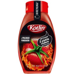 Ketchu pikantny z piekła rodem Kotlin 450 g