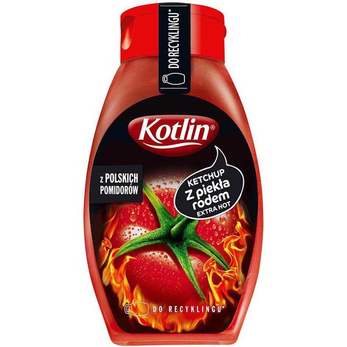 Ketchu pikantny z piekła rodem Kotlin 450 g