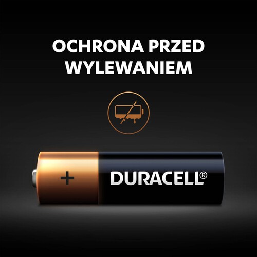 Baterie alkaliczne AA (R6) Duracell 4 sztuki 