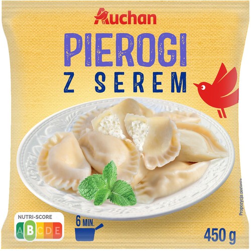 Pierogi z serem Auchan 450 g