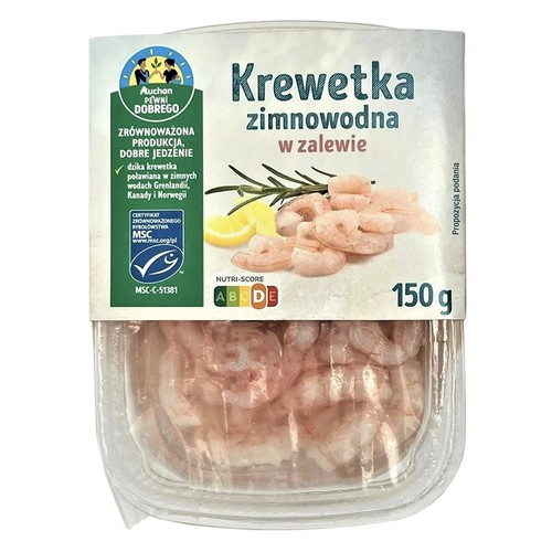 Krewetka zimnowodna w zalewie Pewni Dobrego 150 g