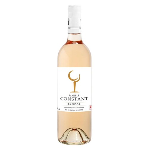 BIO Wino różowe wytrawne Bandol alk. 13% obj.   Famille Constant 750 ml