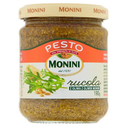 Pesto rucola z oliwą z oliwek Monini 190 g