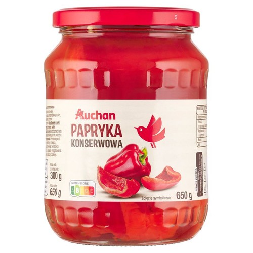 Papryka marynowana Auchan 300 g