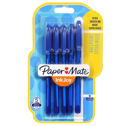 Długopisy kulkowe Ink Joy niebieskie 0.7 mm Ink Joy 5 sztuk