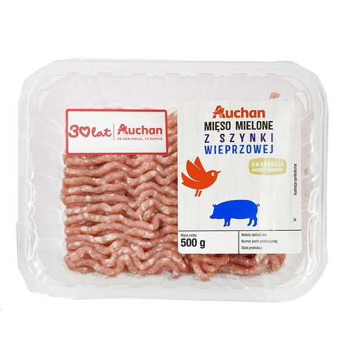 Mięso mielone z szynki MAP Auchan 500 g