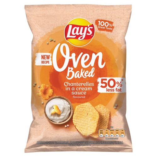 Chipsy Oven Baked kurki w śmietanie  Lays 110 g