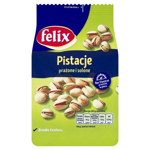 Pistacje prażone, solone Felix 180 g
