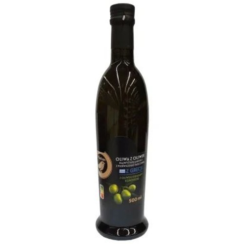 Oliwa z oliwek  z odmiany Koroneiki Auchan 500 ml