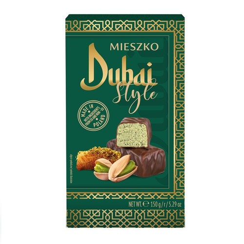Amoretta Cukierki czekoladowe Dubai Style   Mieszko 150 g