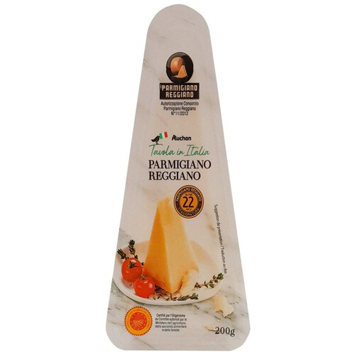 Ser twardy Parmezan Parmigiano Reggiano Auchan 200 g