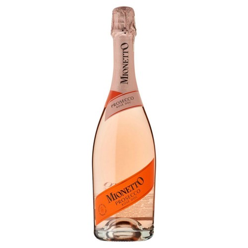 Wino musujące różowe półwytrawne Prossecco alk. 11,0% obj. Mionetto 750 ml