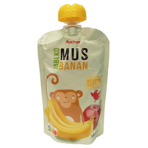 Mus Jabłko – Banan Auchan 100 g