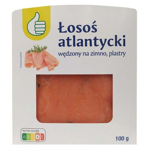 Łosos wędzony Auchan 100 g