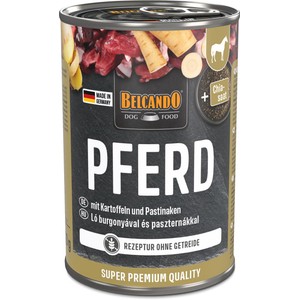 Karma mokra dla psów z koniną i ziemniakami Belcando 400 g